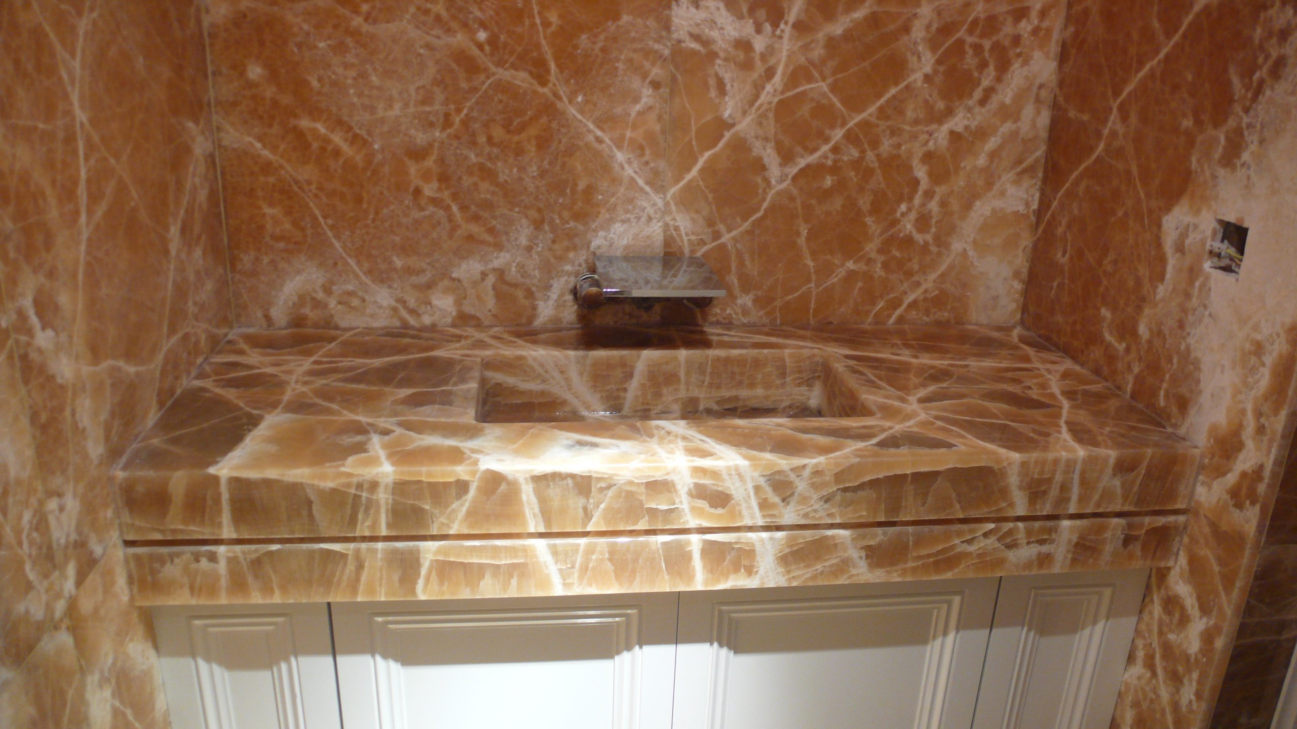 Royal Gold Onyx Vanity