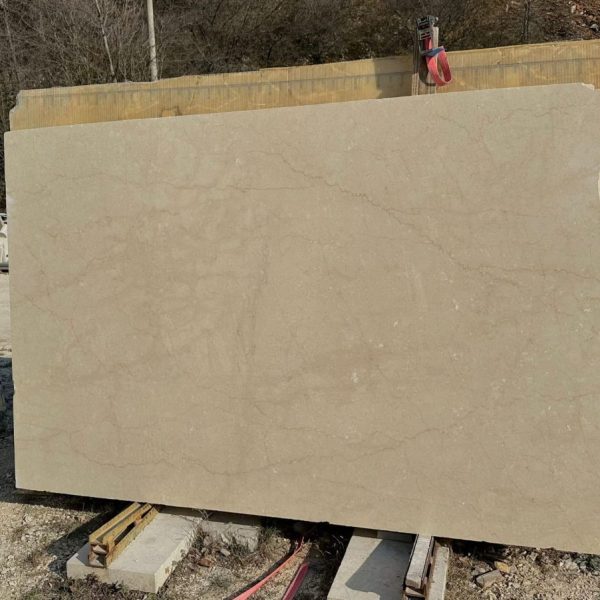 Timeless Botticino marble with soft beige hues and refined veining.