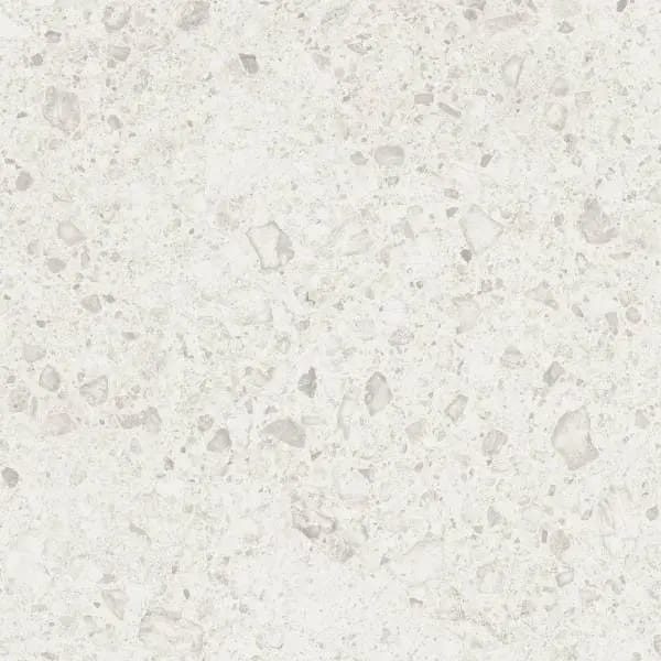 Elegant White Perlino finish with a refined natural texture.